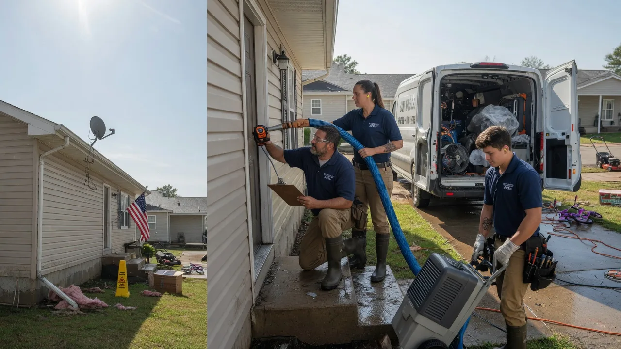 Ceiling Water Damage Restoration in Portsmouth, VA near me